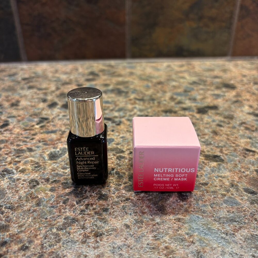 New Estee Lauder Travel Size Advanced Night Repair 7 ml Nutritious Mask 5 ml